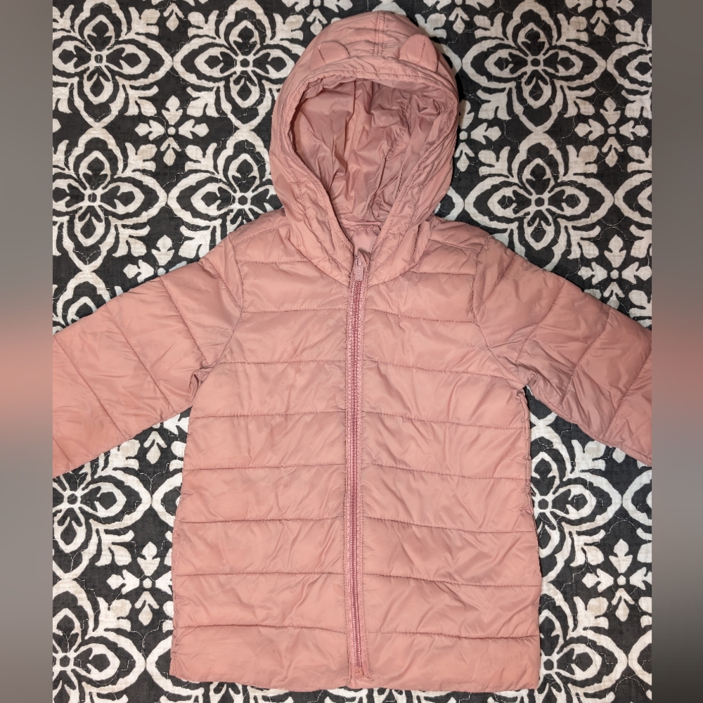 3T Old Navy Light Pink Puffer Light Weight Jacket